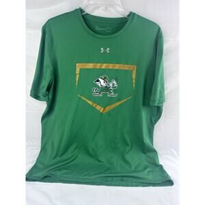 Notre Dame Fighting Irish Under Armour Batting Practice Jersey Large Green6